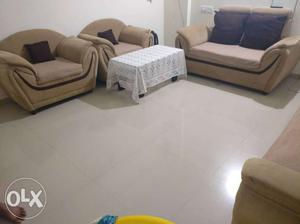 7 seater sofa along with table for sale