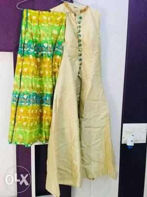 A long kurti with skirt for any occasion