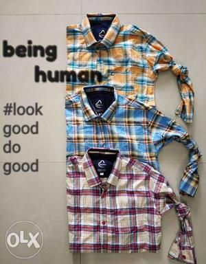 Being human branded shirts