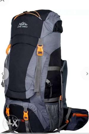 Black And Gray Hiking Backpack