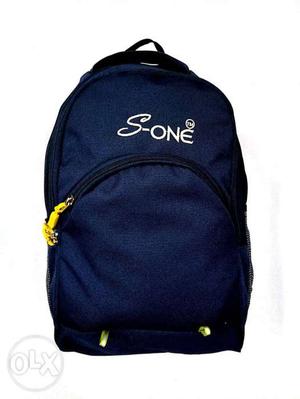 Black And Yellow S-One Backpack