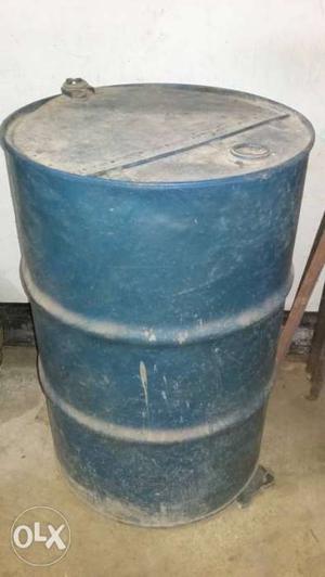 Blue Steel Barrel Drum