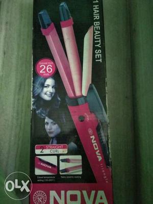 Brand new hair straightener and curler bought few