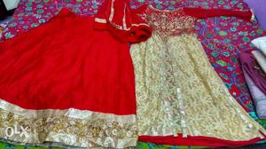 Dress top,skirt with dupata for wedding function