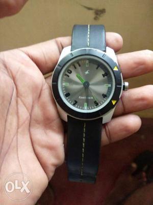 Fasttrack leather watch... only 3 months used..