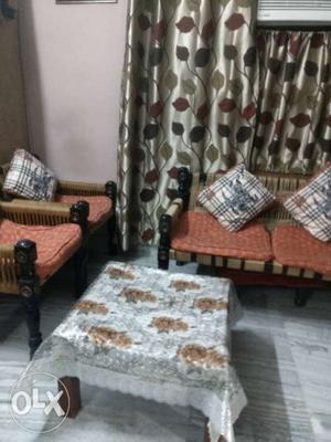 Four Seater sofa and table