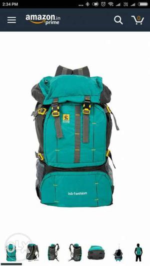 Hiking bagpack..55 liter traveling bag
