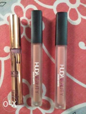 Huda Beauty liquid Matte lipstick.Nice Colours