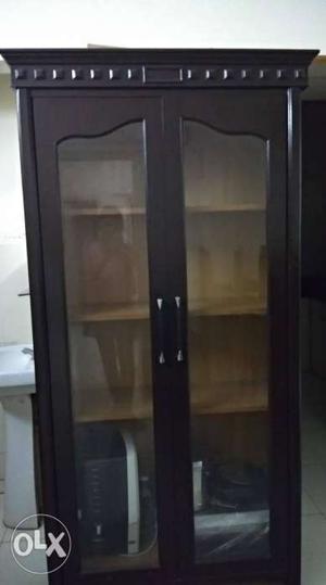 Imported crockery cabinet.. SANGWAN wood..