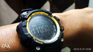 Its Skmei Bluetooth Sports Watch. It Is A Fitness
