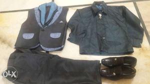 Its new belzer 3 piece suit and one pair of shoes