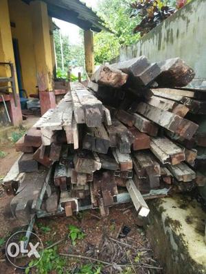 Old wood items total amount 