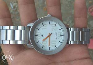 Original Fastrack watch with stainless steel