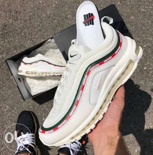 Pair Of Nike Air Max 97 X Undefeated With Box