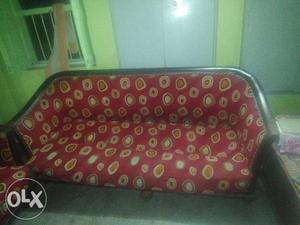 Red Futon Couch