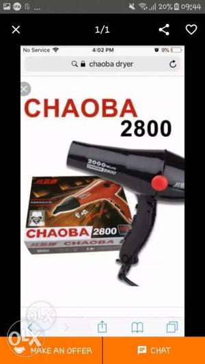 Sale sale sale brand new choaba hair dryer with 1