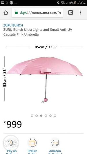 Sale sale sale brand new umbrella in capsule