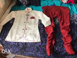 Sherwani for 5 to 6 year old boy... used only