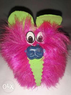 Squeaky Pink Toy - For Kids (unused)