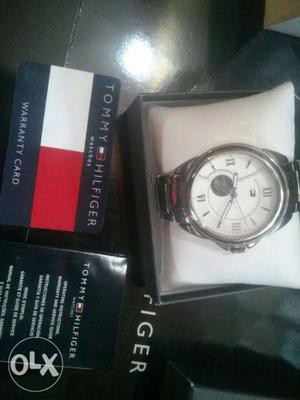 Tommy Hilfiger Automatic twist watch in mint