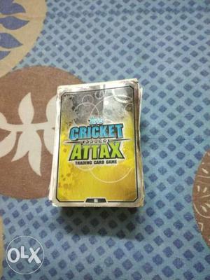 Total 105 cards (cricket attax)