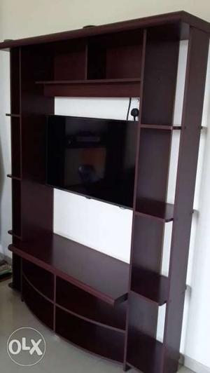 Tv rack/ show case / tv shelf only 1 year old
