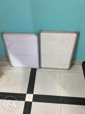 Two new white boards