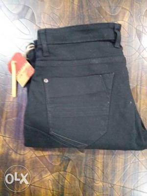 Urget want to sell brand new Black Denim Bottoms size only