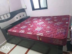 Want to sell urgently bed with mattress of Rs. /-.