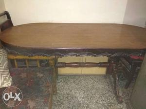 Wooden Table for sale with "Free 2 chair"