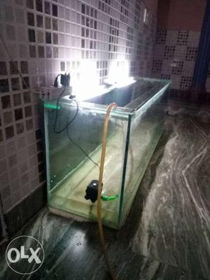 10mm 6 feet Fish Tank only tank No roof no stand
