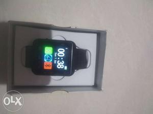 Black Smart Watch With Box