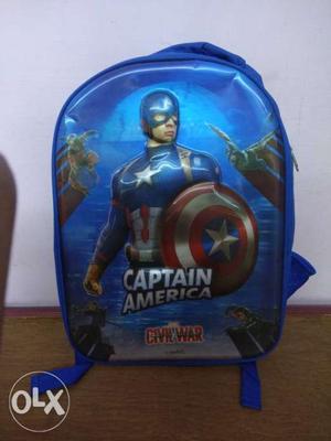 Captain America 3D school bag