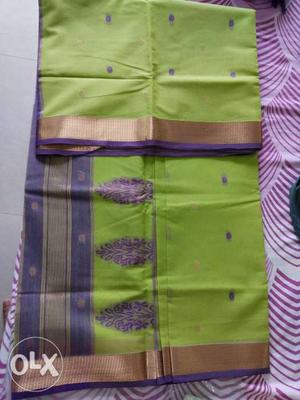 Chanderi silk sari from kolkatta