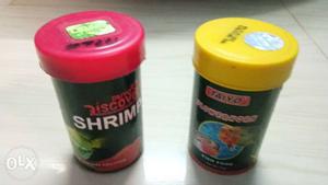 Dry shrimp and flowerhorn fish food. only 10days