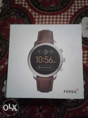 Fossil 3rd gen smart watch with charger. Not used