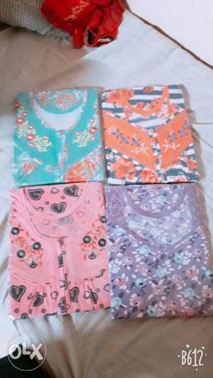 Mk Garmemts Nighty Store Also Avail In Single Piece