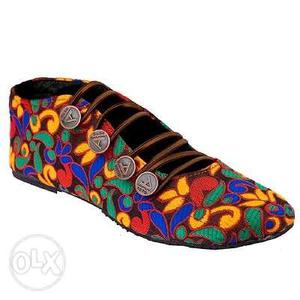 Multicoloured Ballerinas For Womens