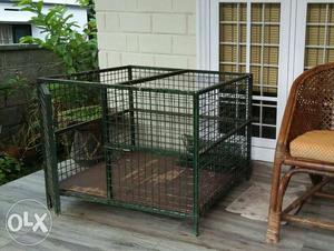 Pet cage firmly built, of size  cm. Top