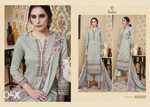 Pure cotton suit with cottn dupptta