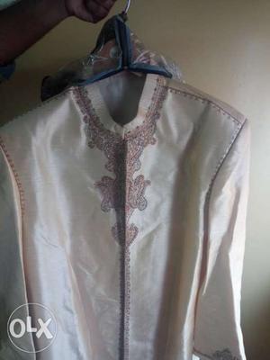 Vanheusen sherwani.one time used. excellent