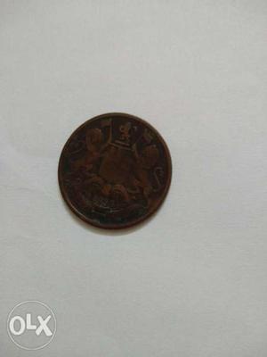 184 years back pure copper coin