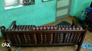 3 seater Teak wood sofa very good condition