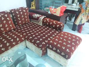 8 seater sofa set with centre table