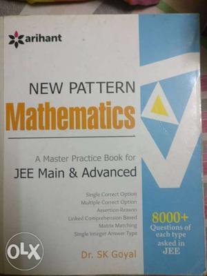 Arihant New Pattern Mathematics By Dr. S.K. Goyal Book