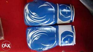 Brand new Black and Blue Boxing Gloves with air