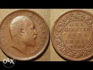 British rule old coin