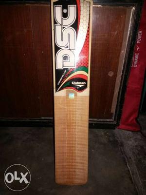 Brown And Red DSC Cricket Bat