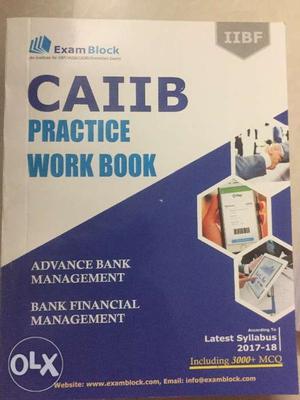 Caiib practice book, latest syllabus, Brand new