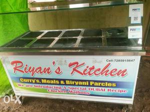 Curry stall with 9dishes ND heater also available